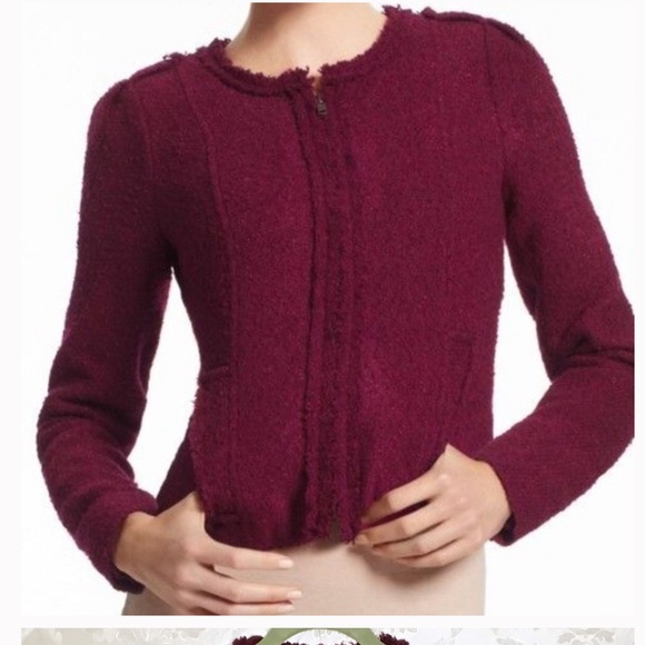 CAbi Jackets & Blazers - 3/$25 Cabi maroon blazer - Britt. Boucher zip up